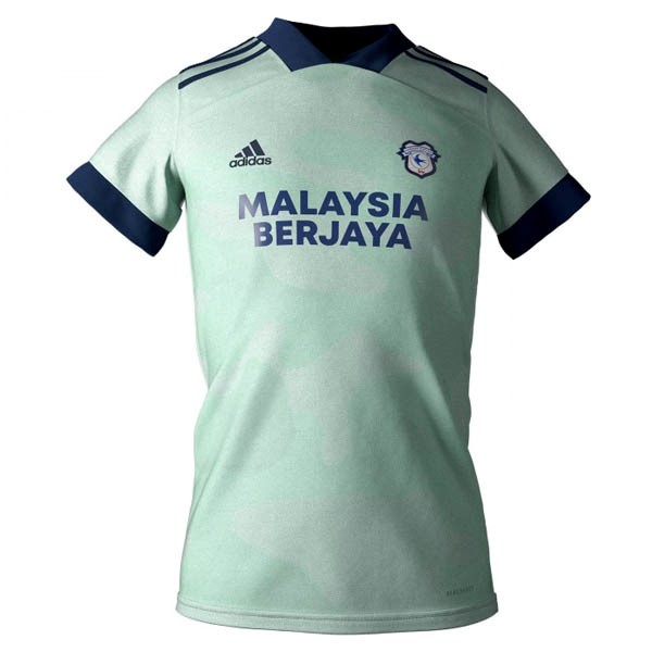 Tailandia Camiseta Cardiff City Segunda Equipación 2020-2021 Verde